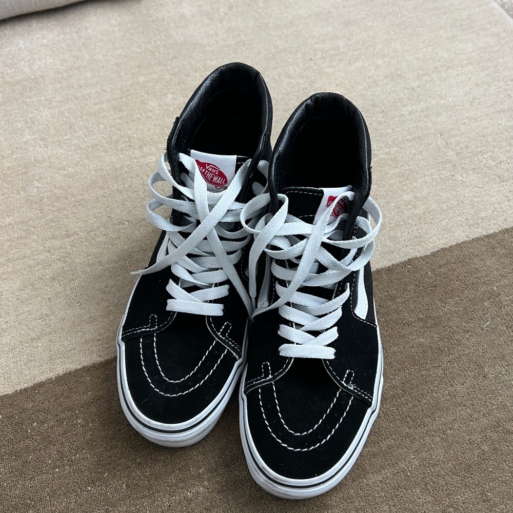 Vans Classic Black and White High-Tops